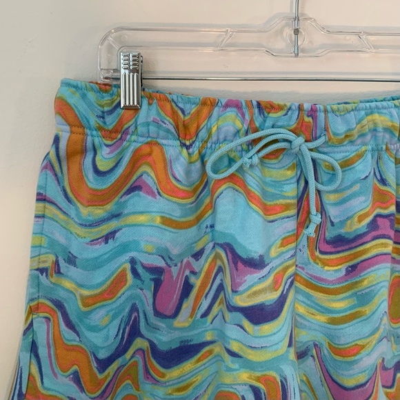 Wild Fable High Rise Drawstring Swirl Shorts - Picture 3 of 7